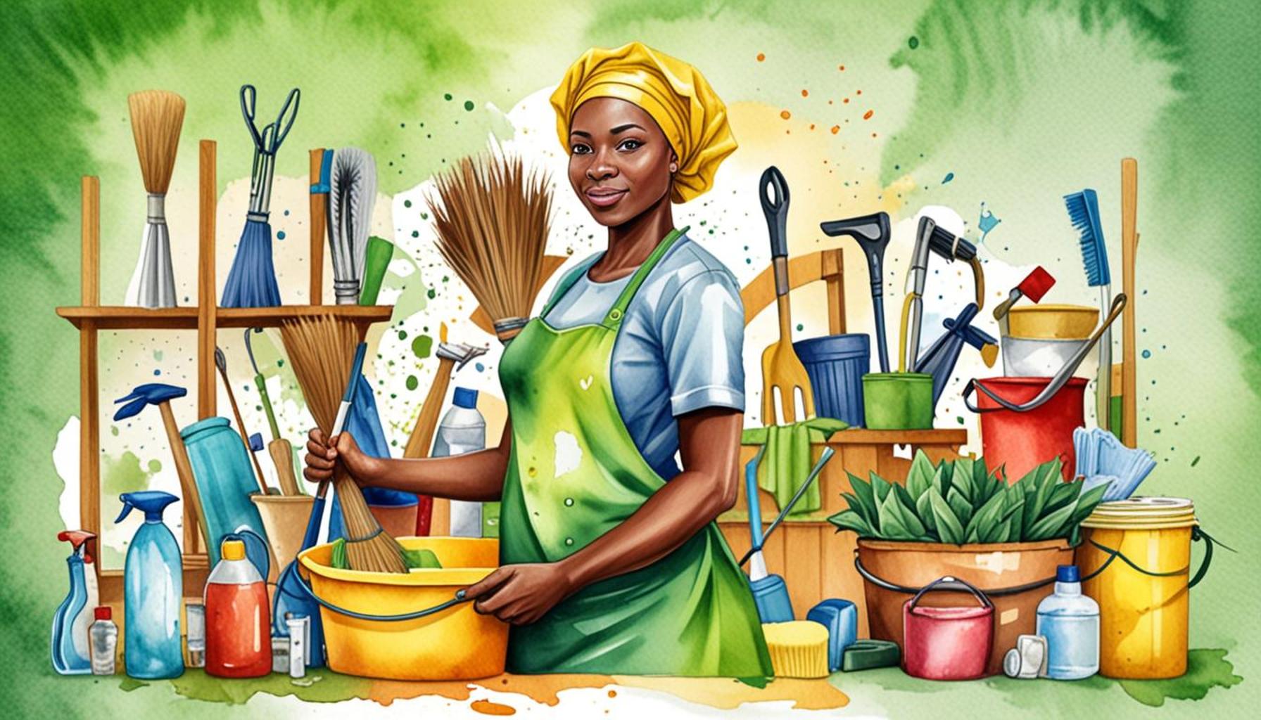 Sustainable Tools for Efficient Cleaning: Eco-Friendly Options for the Nigerian Home