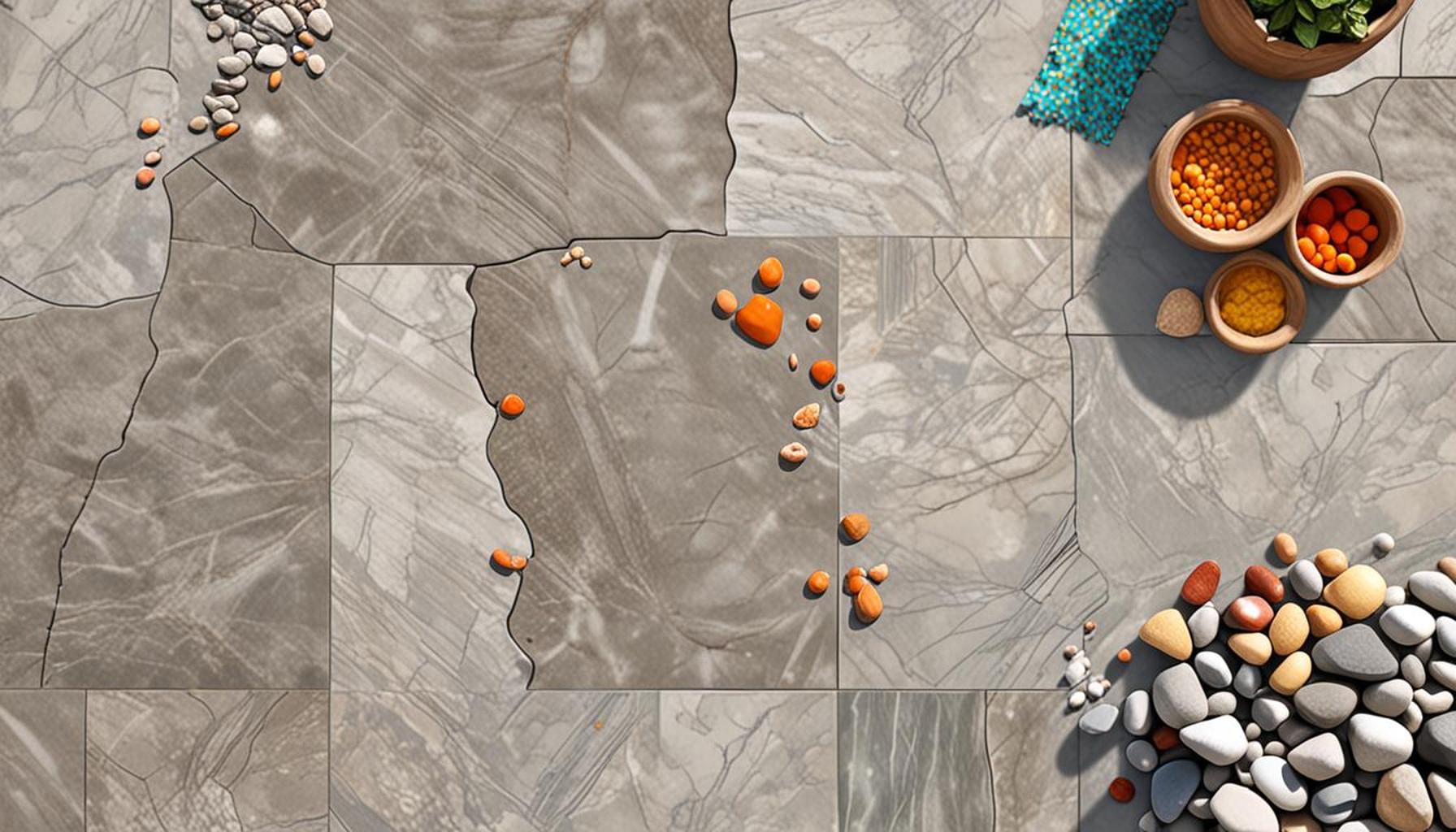 Strategies for the Conservation of Cement Floors and Natural Stones