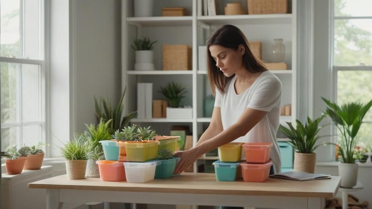 sustainable personal organization tips